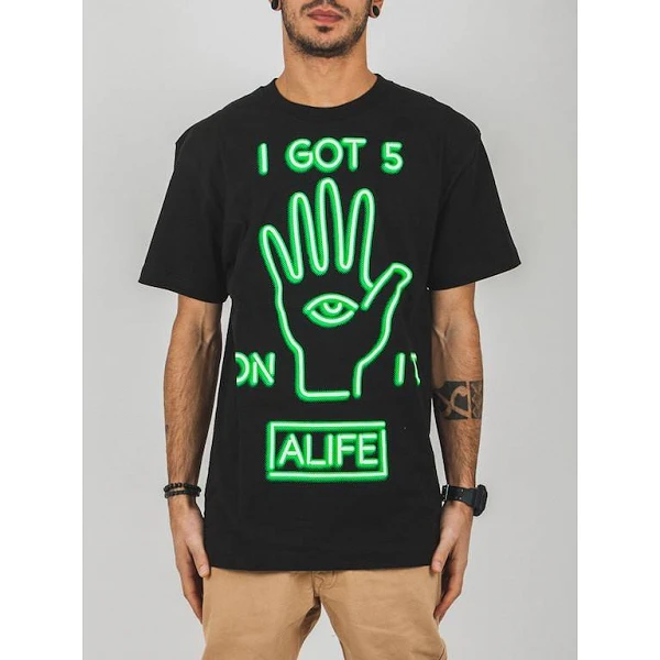 CAMISETA ALIFE - NEON GREEN