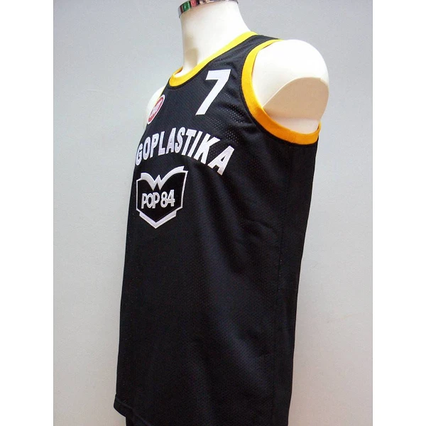 CAMISETA JUGOPLASTIKA POP 84 - TONI KUKOC NEGRA