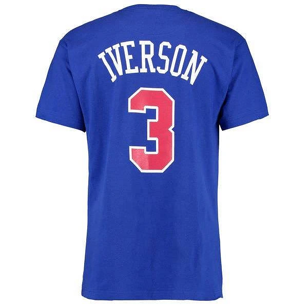 CAMISETA MITCHELL AND NESS SIXERS -ALLEN IVERSON RETRO