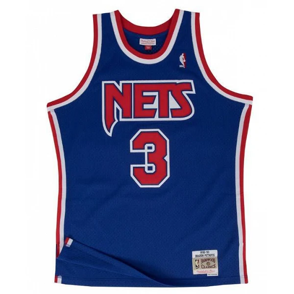 CAMISETA DRAZEN PETROVIC - NEW JERSEY NETS - SWINGMAN