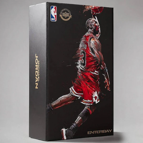 FIGURA ENTERBAY MICHAEL JORDAN CHICAGO BULLS MOTION MASTERPIECE 1/9