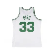 Camiseta Larry Bird con Boston Celtics Swingman Home vista trasera