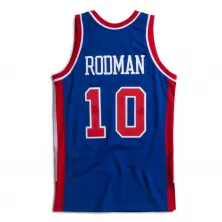 CAMISETA DENNIS RODMAN - DETROIT PISTONS - SWINGMAN AZUL