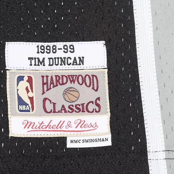 CAMISETA TIM DUNCAN - SAN ANTONIO SPURS - SWINGMAN 1998-99