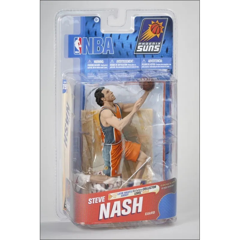 FIGURA MCFARLANE SERIE 19 - PHOENIX SUNS - STEVE NASJ VARIANT GOLD