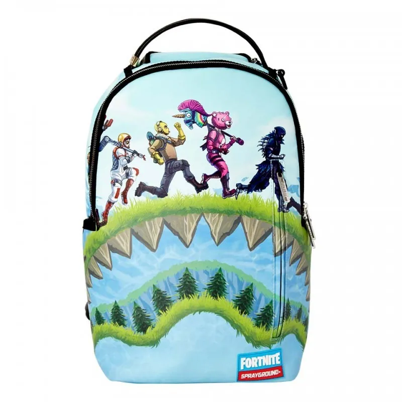 MOCHILA SPRAYGROUND FORNITE SHARK