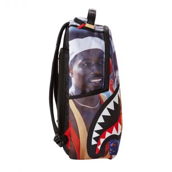 MOCHILA SPRAYGROUND WHITE MEN CAN´T JUMP