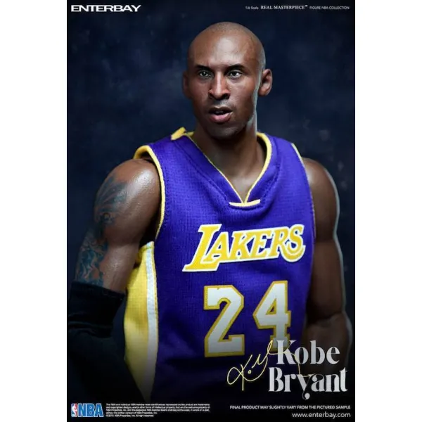 PACK 2 FIGURAS ENTERBAY - KOBE BRYANT LAKERS