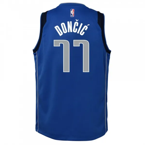 CAMISETA LUKA DONCIC DALLAS MAREVICKS SWINGMAN JUNIOR AZUL