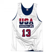 CAMISETA CHRIS MULLIN ALL STAR USA BASKETBALL PRACTICE REVERSIBLE