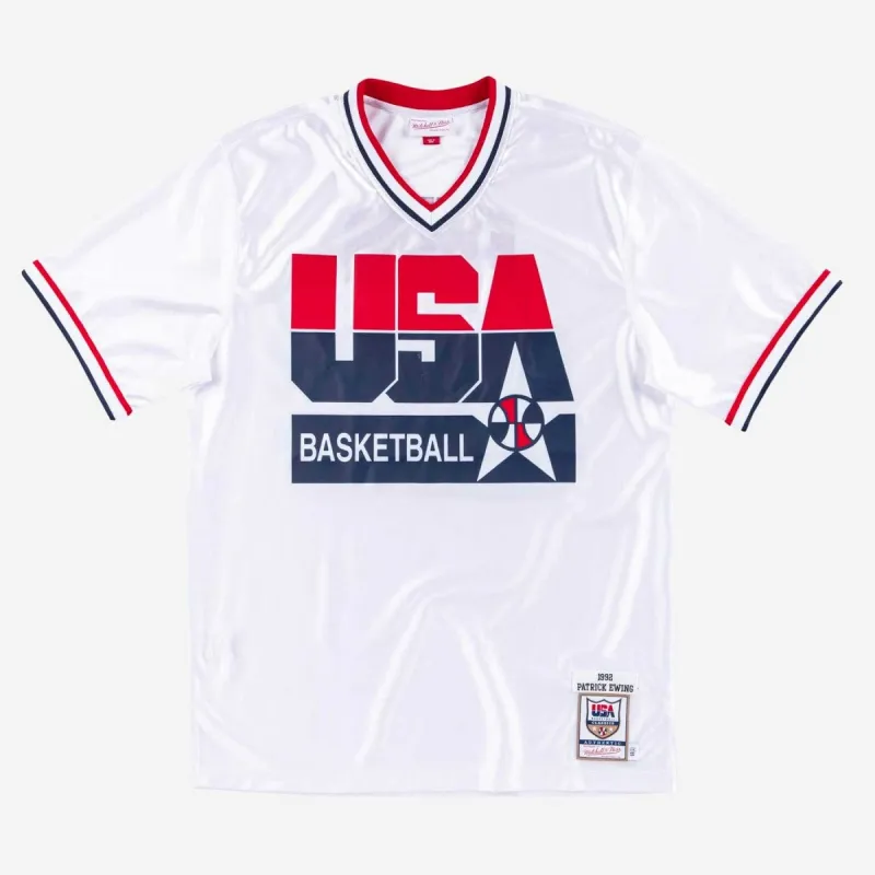 CAMISETA USA AUTHENTIC SHOOTING TSHIRT - PATRICK EWING - DREAM TEAM