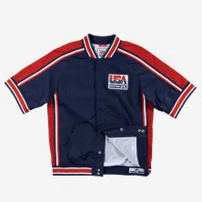CHAQUETA MITCHELL AND NESS  MICHAEL JORDAN AUTHENTIC WARM UP 1992 USA NAVY