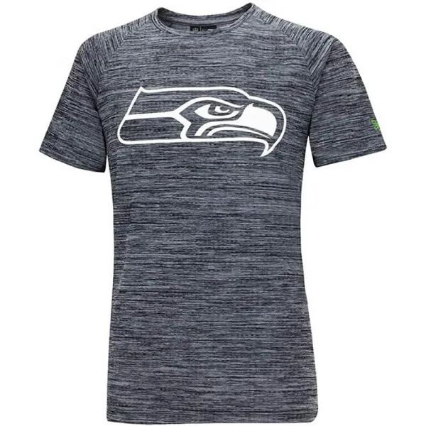 CAMISETA NEW ERA SEATTLE SEAHAWKS NFL ENGINEERED RAGLAN -GRIS