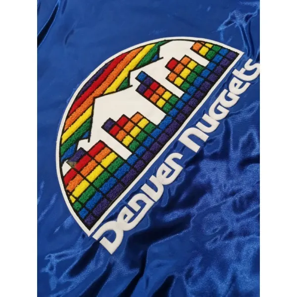 CHAQUETA MITCHELL AND NESS DENVER NUGGETS "HEAVYWEIGHT SATIN JACKET"