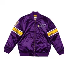 CHAQUETA MITCHELL AND NESS UTAH JAZZ "HEAVYWEIGHT SATIN JACKET"