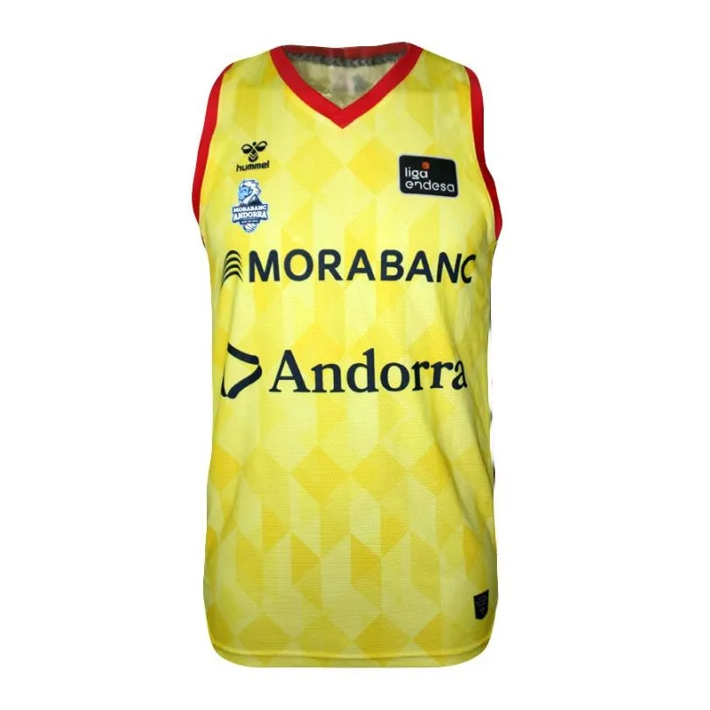 CAMISETA MORABANC ANDORRA HUMMELL 2020-21 AMARILLA