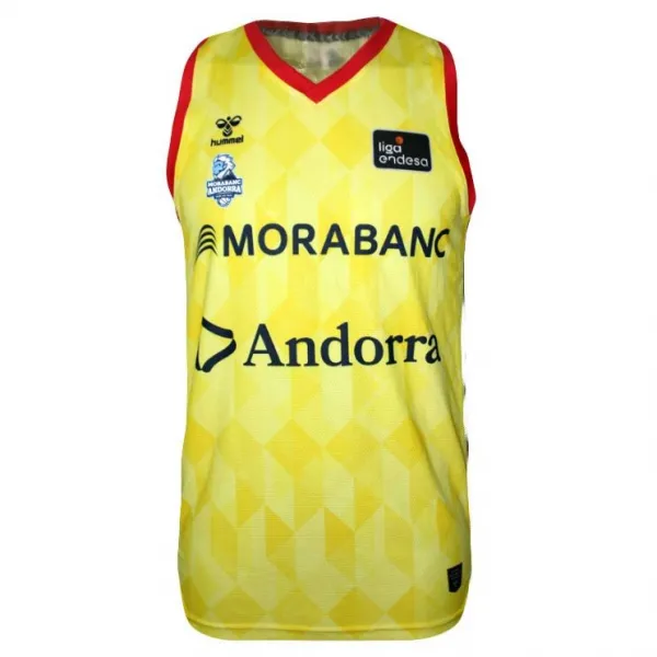 CAMISETA MORABANC ANDORRA HUMMELL 2020-21 AMARILLA