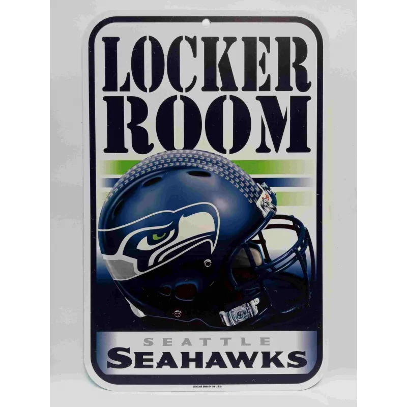 PLACA VESTUARIO SEATTLE SEAHAWKS