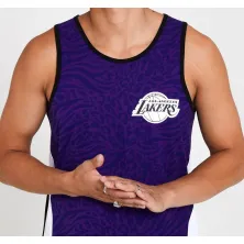 CAMISETA TIRANTES LOS ANGELES LAKERS" ALL OVER PRINT TANK" NEW ERA