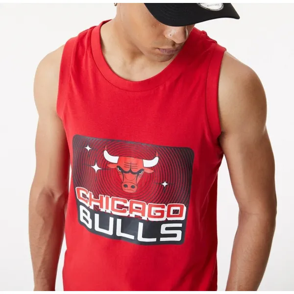 CAMISETA TIRANTES CHICAGO BULLS" NBA TEAM GRAPHIC TANK" NEW ERA