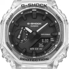 CASIO G-SHOCK GA-2100SKE-7AER "WHITE SKELETON"