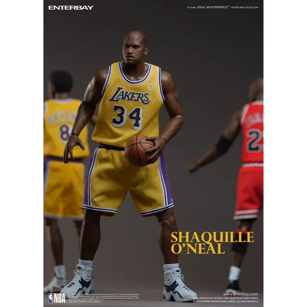 FIGURA ENTERBAY - SHAQUILLE O´NEAL  1/6 LAKERS MASTERPIECE