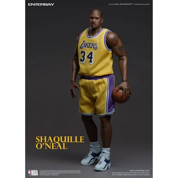 FIGURA ENTERBAY - SHAQUILLE O´NEAL 1/6 LAKERS MASTERPIECE