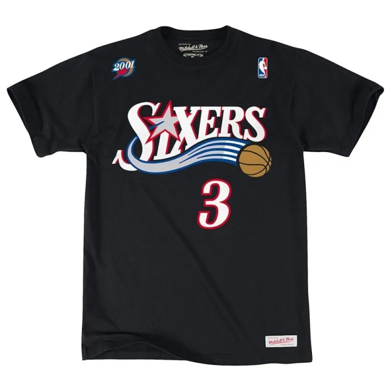 CAMISETA MITCHELL AND NESS SIXERS - ALLEN IVERSON 2001