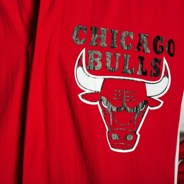 CHAQUETA CHICAGO BULLS AUTHENTIC WARM UP - MITCHELL AND NESS 1992-93 RED