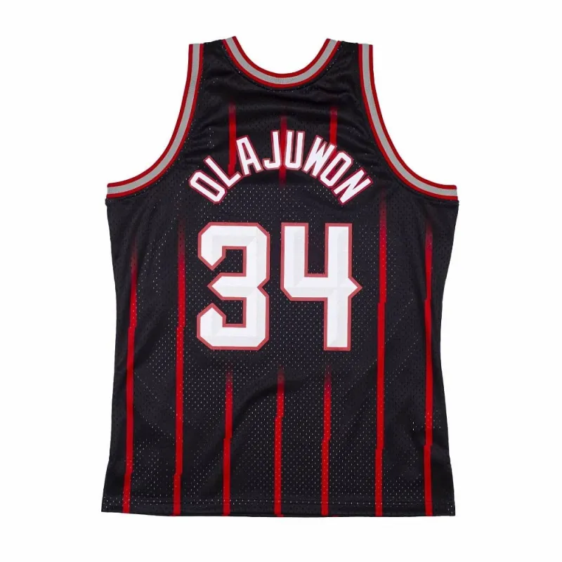 Camiseta Hakeem Olajuwon con los Rockets Reload Mitchell Ness