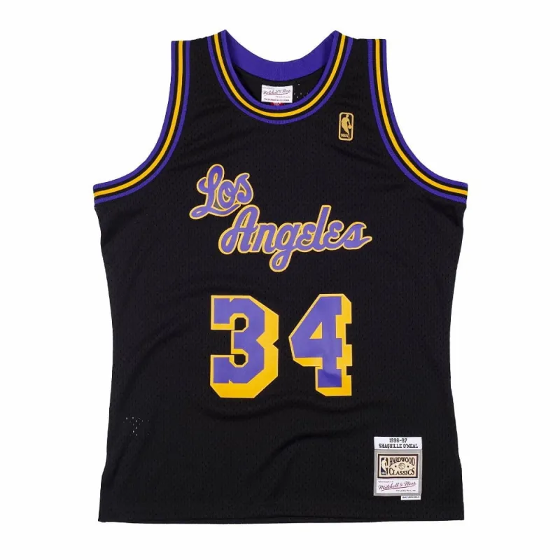 CAMISETA SHAQUILLE O´NEIL LAKERS - RELOAD SWINGMAN NEGRA