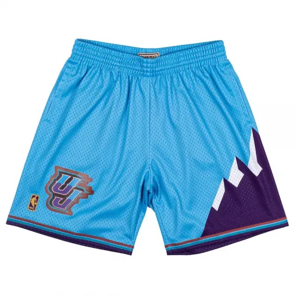 SHORT UTAH JAZZ RELOAD SWINGMAN - MITCHELL & NESS AZUL