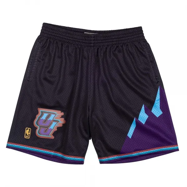 SHORT UTAH JAZZ RELOAD SWINGMAN - MITCHELL & NESS NEGRO