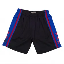 SHORT PHILADELPHIA 76ERS SIXERS RELOAD SWINGMAN - MITCHELL & NESS NEGRO