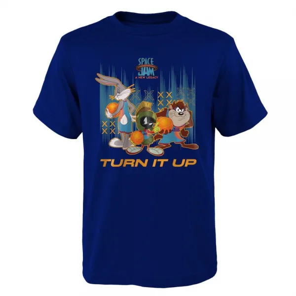 CAMISETA SPACE JAM TURN IT UP LOGO