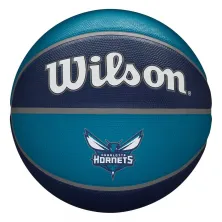 Balon de baloncesto Charlotte Hornets NBA tribute de Wilson vista frontal