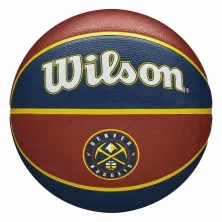 Balon de baloncesto Denver Nuggets NBA tribute de Wilson frente