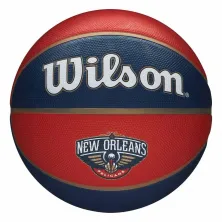 Balon Wilson New Orleans Pelicans NBA tribute para exterior vista frontal