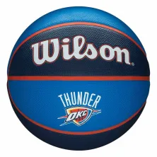 Balon de baloncesto Oklahoma City Thunder NBA tribute de Wilson frontal