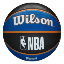 Balon Wilson New York Knicks NBA tribute para exterior vista trasera