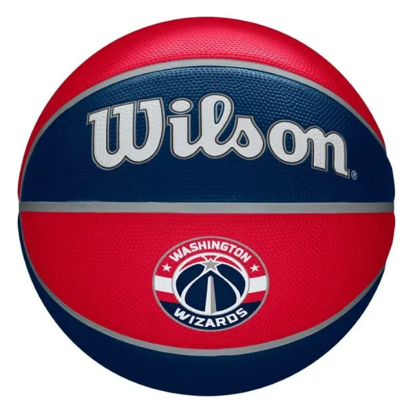 Balon Wilson Washington Wizards NBA tribute para exterior vista frontal