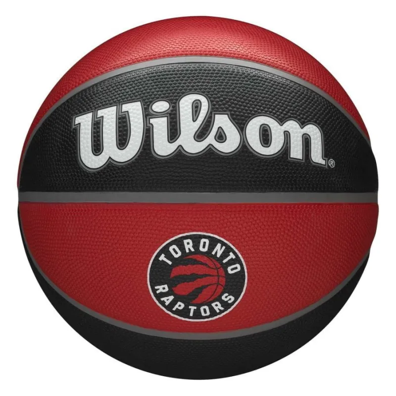 Balon Wilson Toronto Raptors NBA tribute para exterior vista frontal