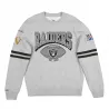 Sudadera Oakland Raiders "All Over Print Fleece Crew" - Mitchell And Ness