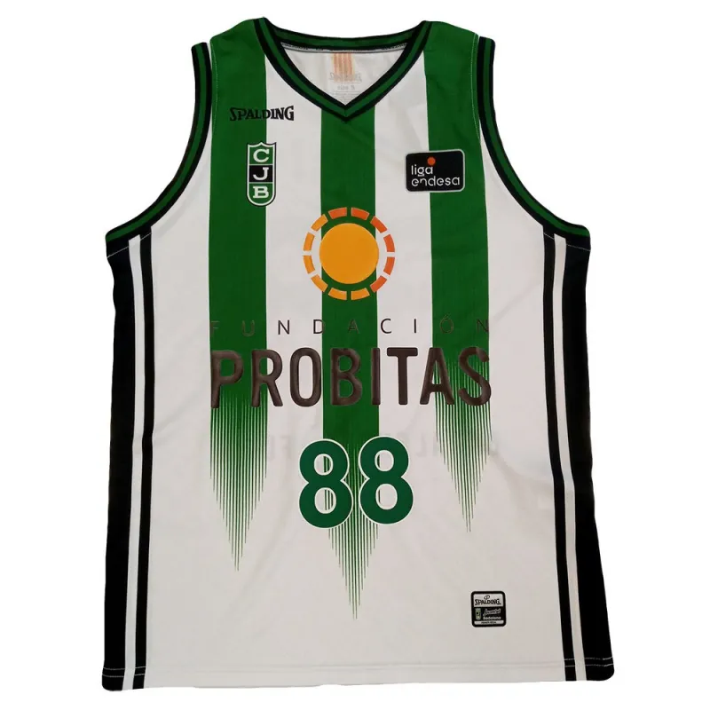 CAMISETA ANTE TOMIC-  JOVENTUT BADALONA SPALDING ACB 2021 BLANCA