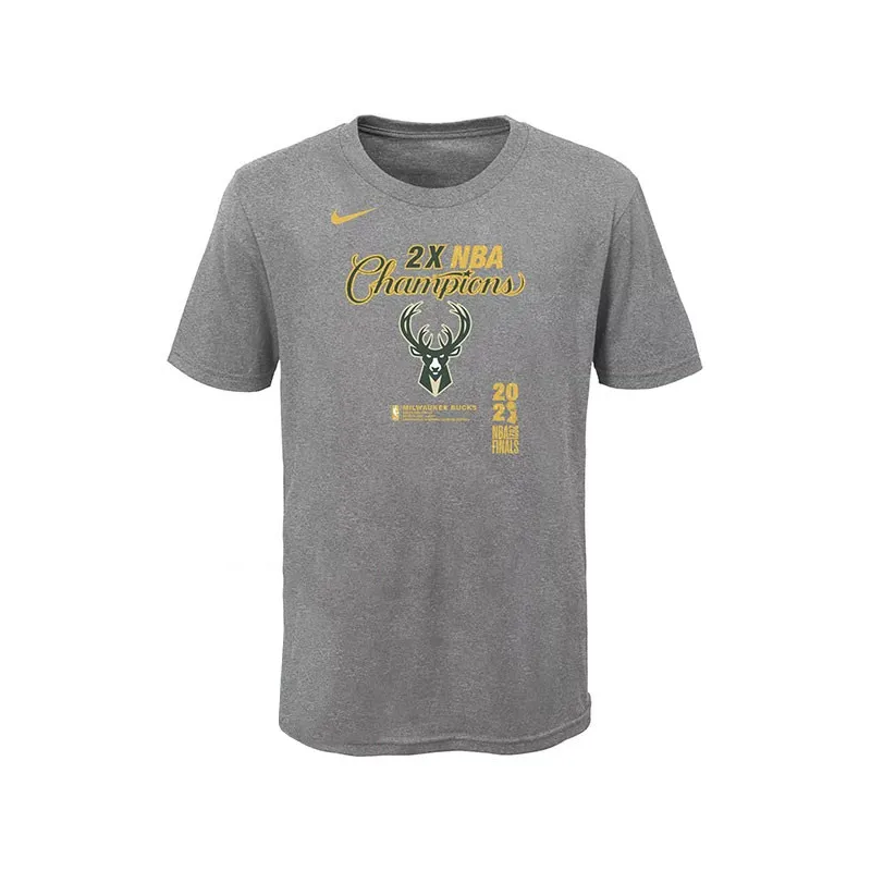 CAMISETA MILWAUKEE BUCKS NIKE CHAMPS LOCKER ROOM JUNIOR