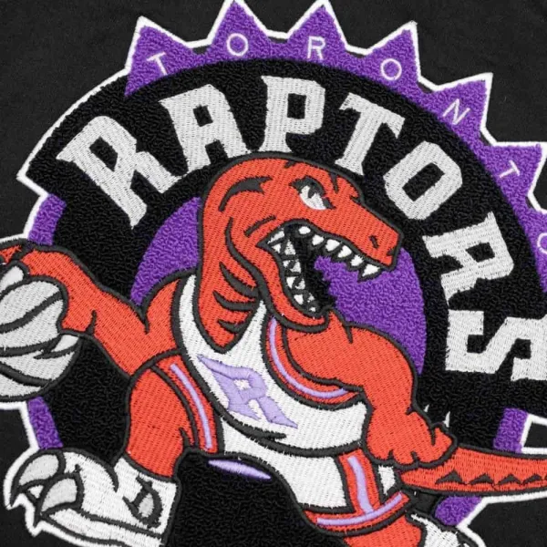 SUDADERA MITCHELL AND NESS "CHENILLE LOGO" TORONTO RAPTORS"