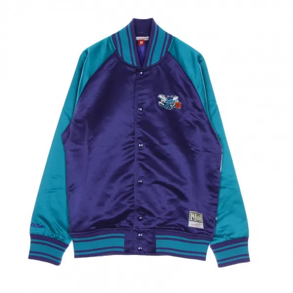 CHAQUETA MITCHELL AND NESS CHARLOTTE HORNETS "COLOSAL SATIN JACKET"