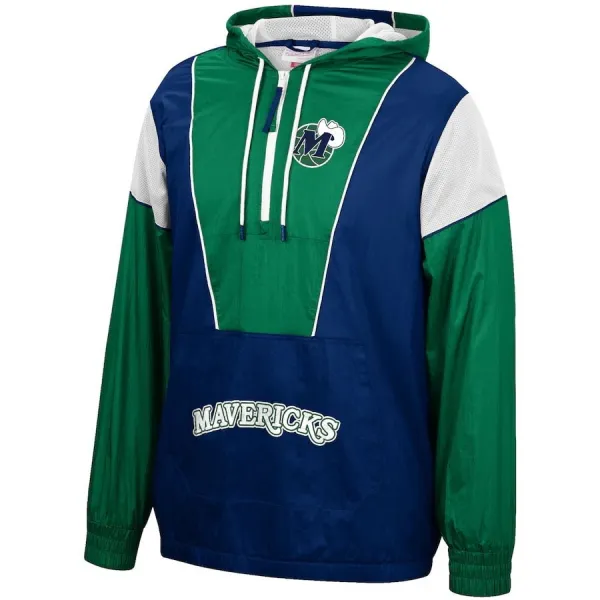 CHAQUETA DALLAS MAVERICKS MITCHELL AND NESS HIGHLIGHT REEL WINDBREAKER