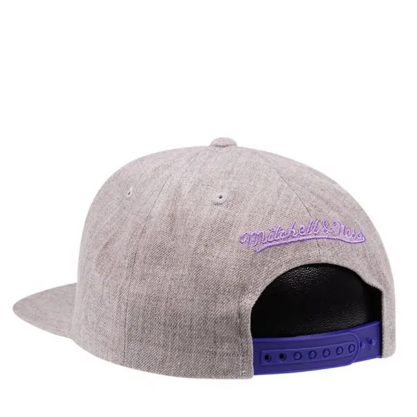 GORRA LOS ANGELES LAKERS TEAM HEATHER - MITCHELL AND NESS