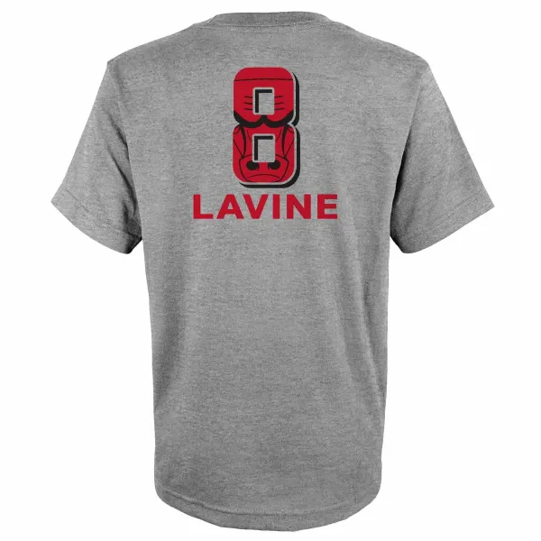 CAMISETA ZACH LAVINE CHICAGO BULLS - BY THE NUMBERS